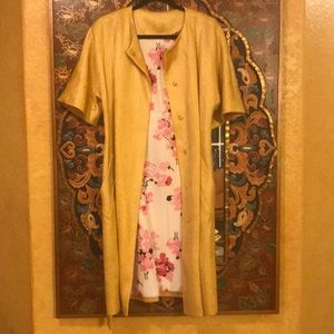 Beautiful gold Tuleh herringbone jacket